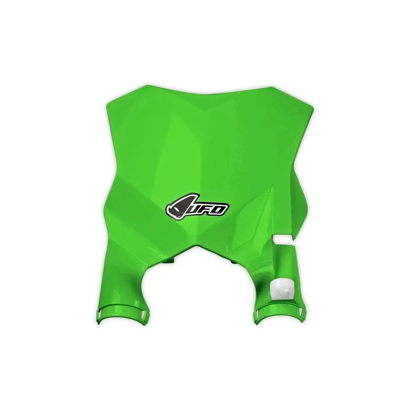 UFO Plast PLASTIC FRONT PLATE, GRN/GRN