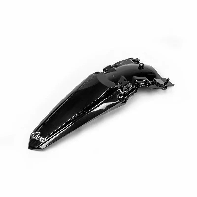 UFO Plast PLASTIC REAR FENDER, BLK/BLK