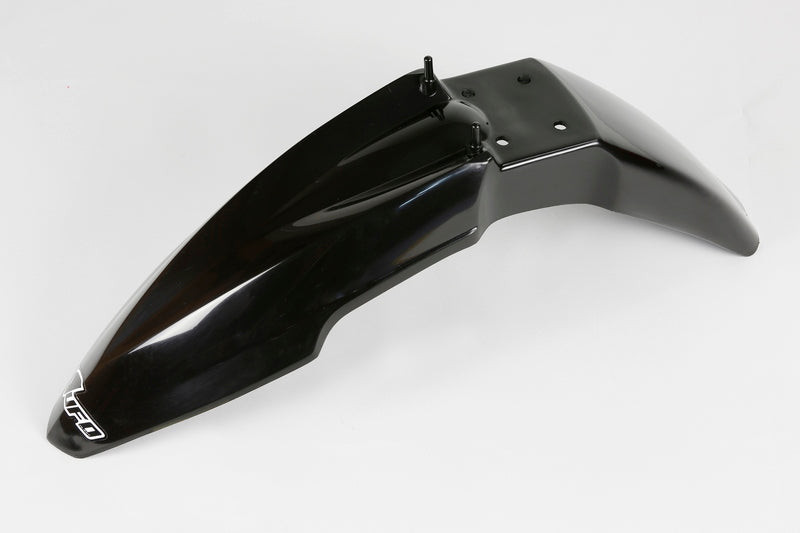 UFO Plast PLASTIC FRONT FENDER, BLK/BLK