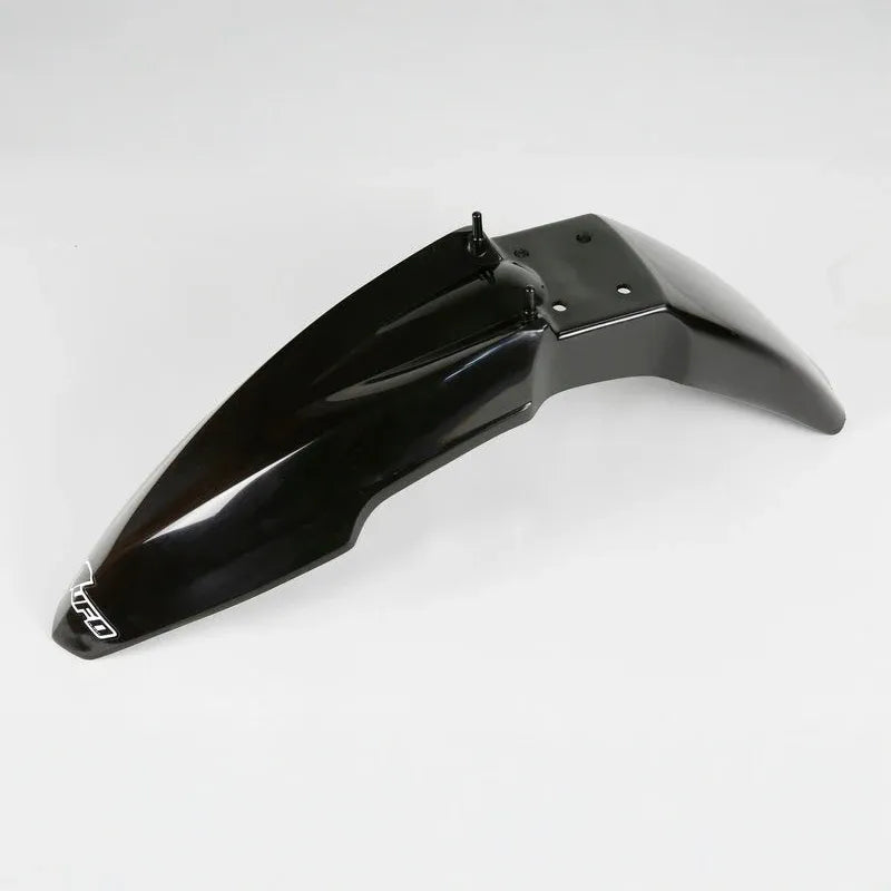 UFO Plast PLASTIC FRONT FENDER, BLK/BLK
