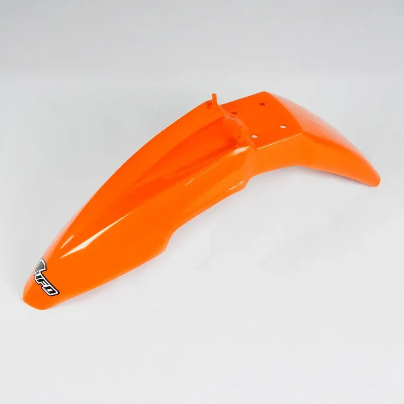 UFO Plast PLASTIC FRONT FENDER, ORG/ORG