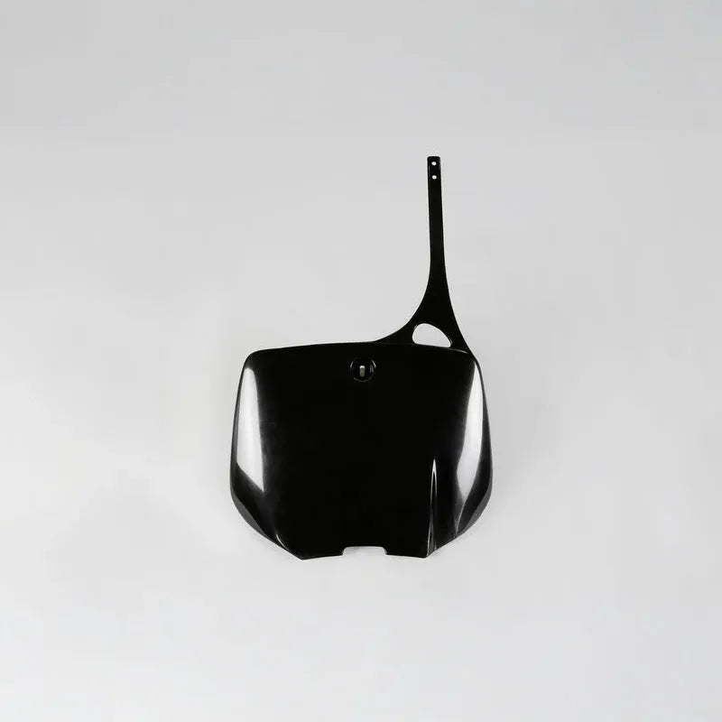 UFO Plast PLASTIC FRONT PLATE, BLK/BLK