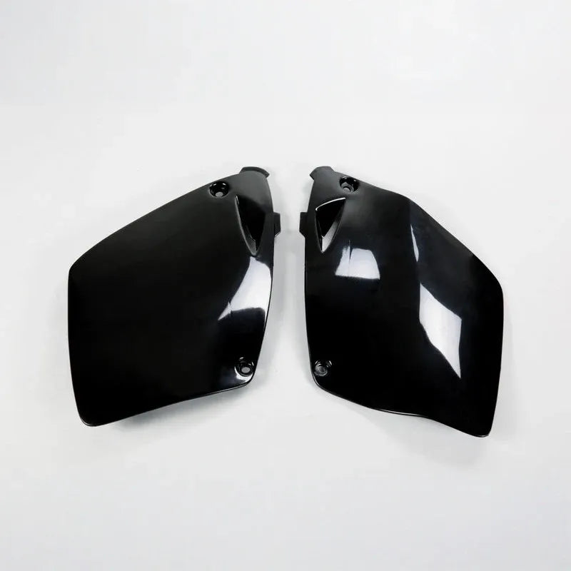 UFO-SEITENVERKUNSTSTOFF, SCHWARZ/SCHWARZ