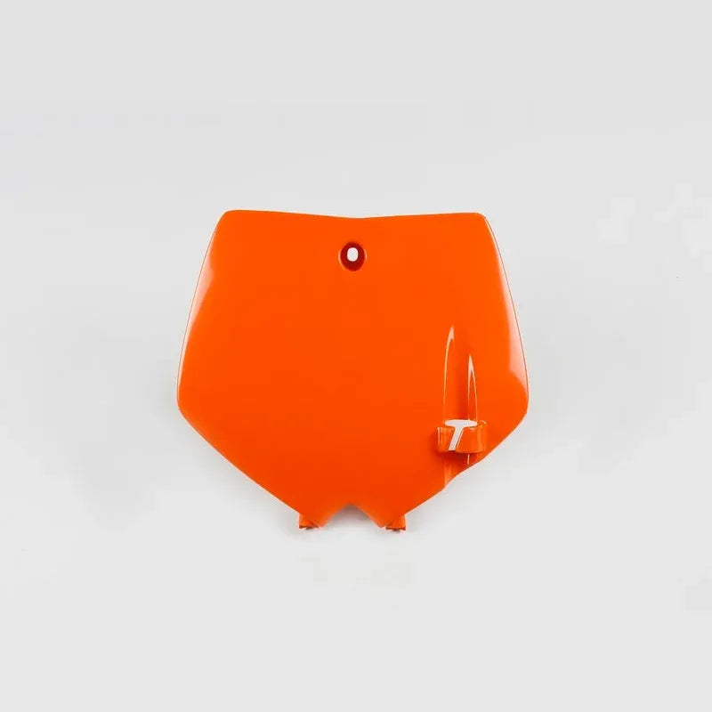UFO Plast PLASTIC FRONT PLATE, ORG/ORG