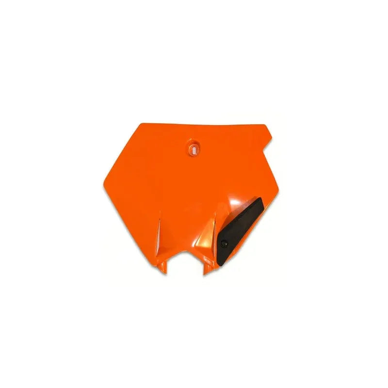 UFO Plast PLASTIC FRONT PLATE, ORG/ORG