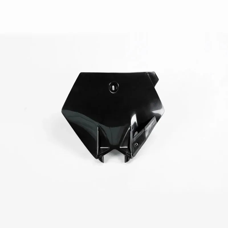 UFO Plast PLASTIC FRONT PLATE, BLK/BLK