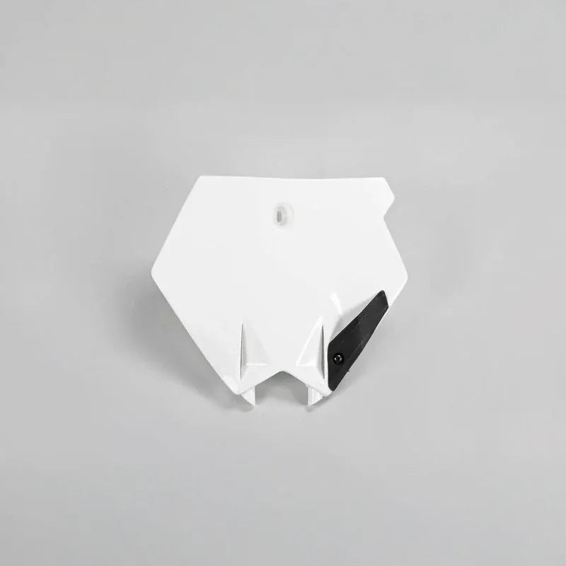 UFO Plast PLASTIC FRONT PLATE, WHT/WHT