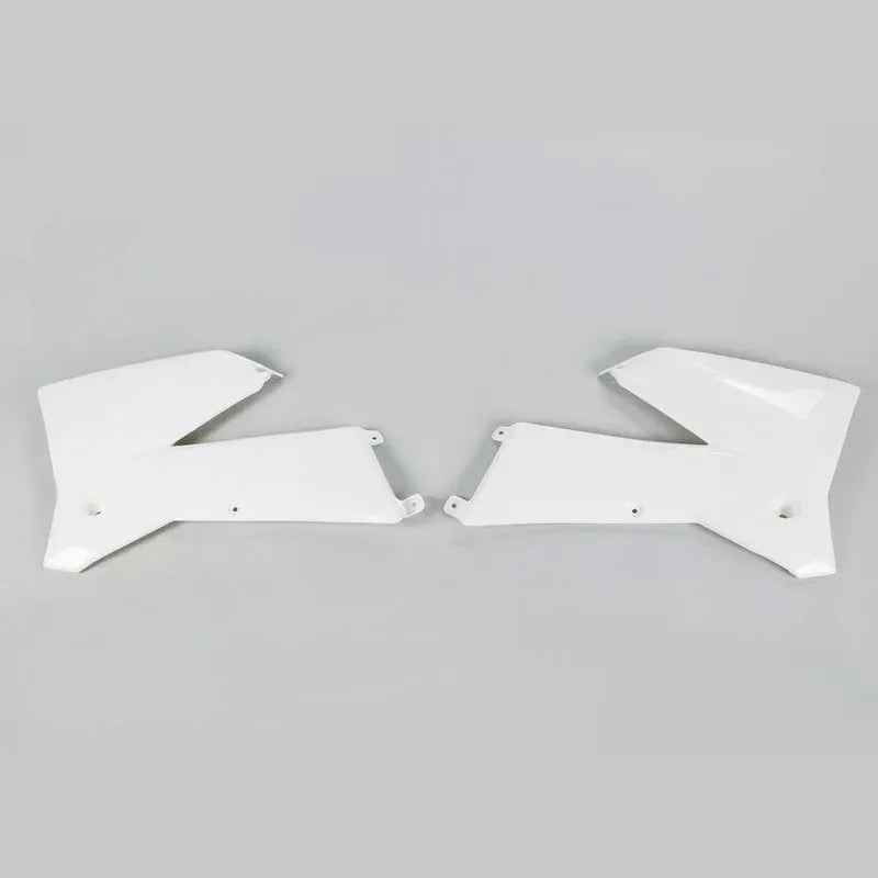 UFO Plast PLASTIC RAD SCOOPS, WHT/WHT