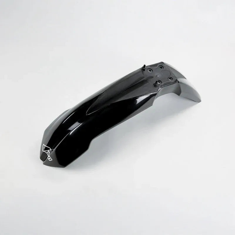 UFO-KUNSTSTOFF-VORDERKOTFLÜGEL, SCHWARZ/SCHWARZ