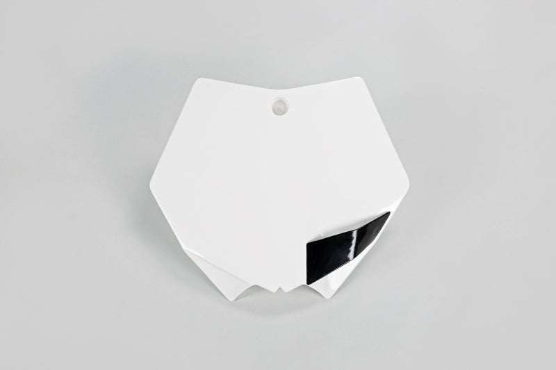 UFO Plast PLASTIC FRONT PLATE, WHT/WHT