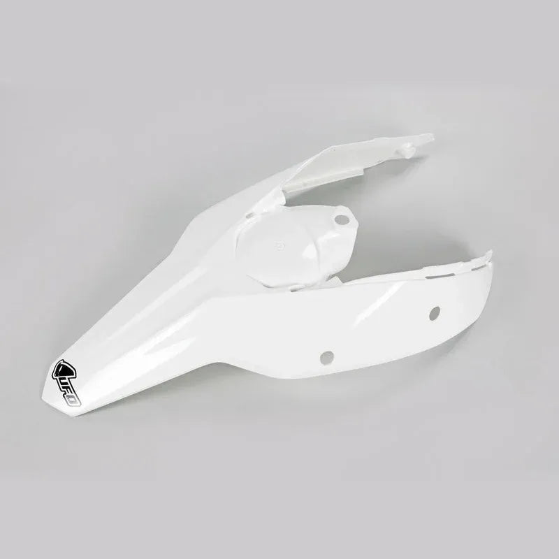 UFO Plast PLASTIC REAR FENDER, WHT/WHT