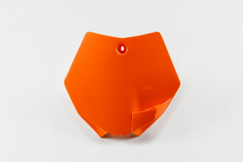 UFO Plast PLASTIC FRONT PLATE, ORG/ORG