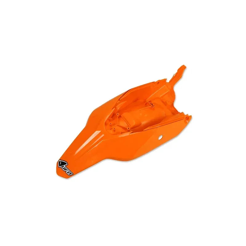 UFO Plast PLASTIC REAR FENDER, ORG/ORG