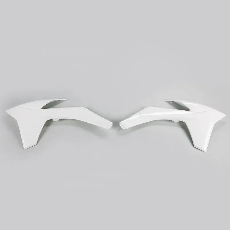 UFO Plast PLASTIC RAD SCOOPS, WHT/WHT