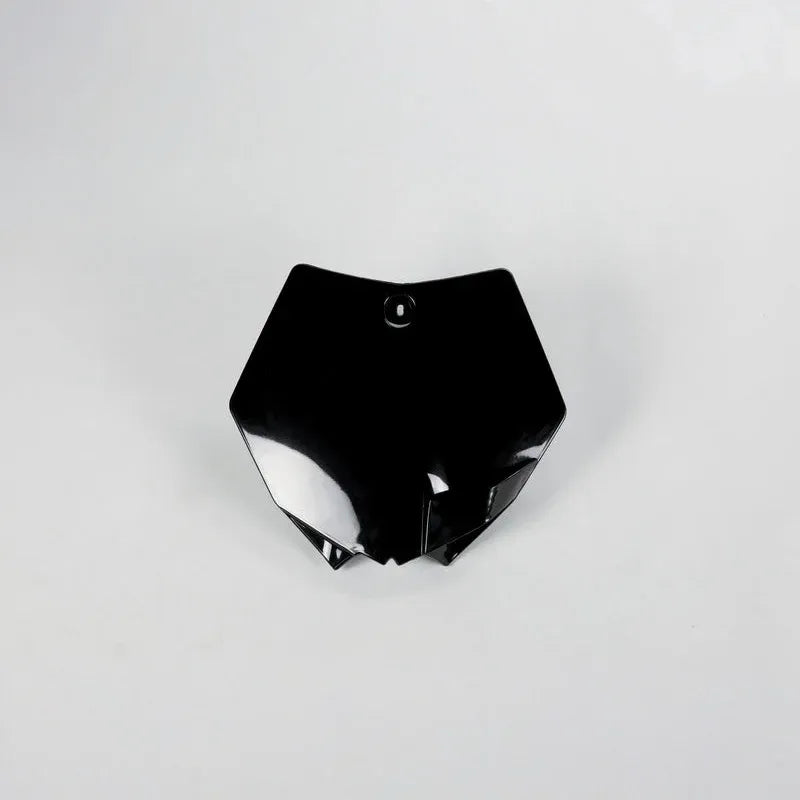 UFO Plast PLASTIC FRONT PLATE, BLK/BLK