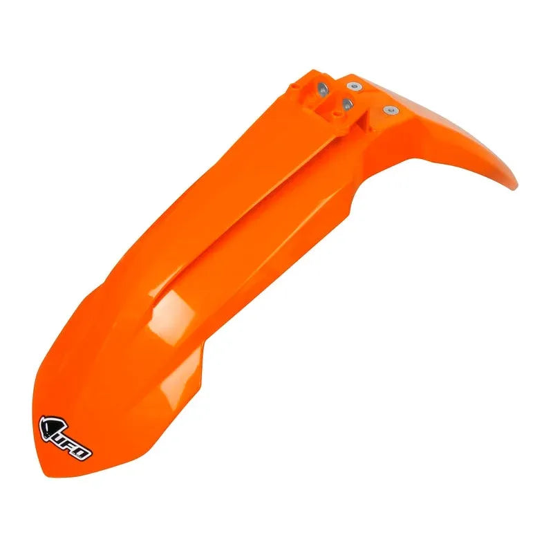 UFO Plast PLASTIC FRONT FENDER, ORG/ORG
