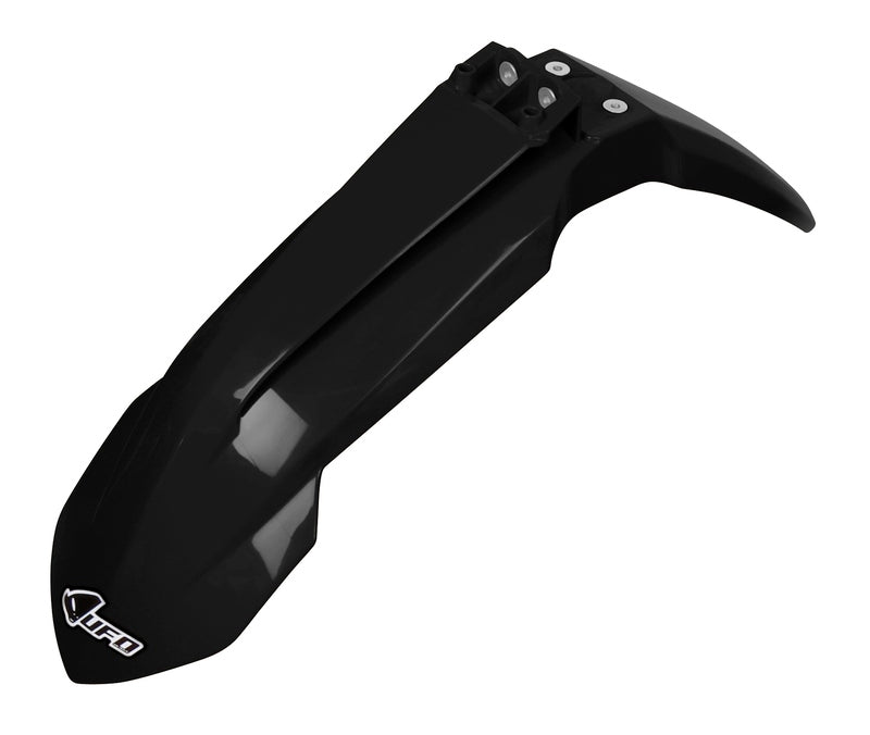 UFO Plast PLASTIC FRONT FENDER, BLK/BLK