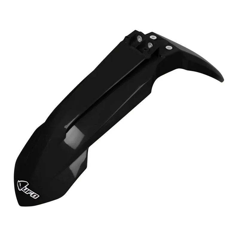 UFO Plast PLASTIC FRONT FENDER, BLK/BLK