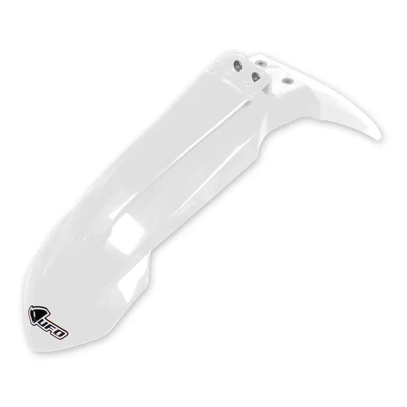 UFO Plast PLASTIC FRONT FENDER, WHT/WHT