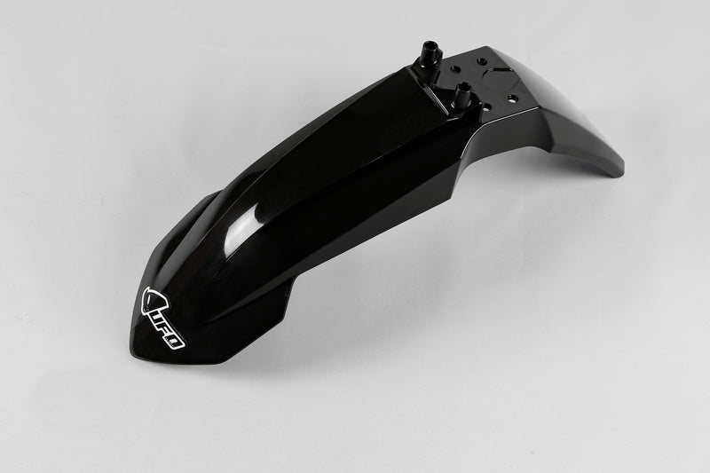 UFO Plast PLASTIC FRONT FENDER, BLK/BLK
