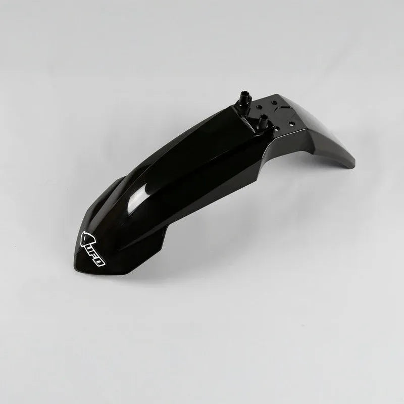 UFO Plast PLASTIC FRONT FENDER, BLK/BLK