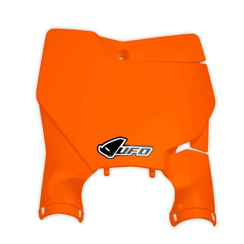 UFO Plast PLASTIC FRONT PLATE, ORG/ORG