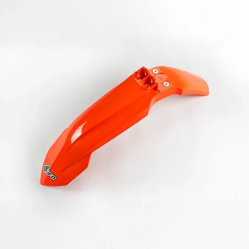 UFO Plast PLASTIC FRONT FENDER, ORG/ORG