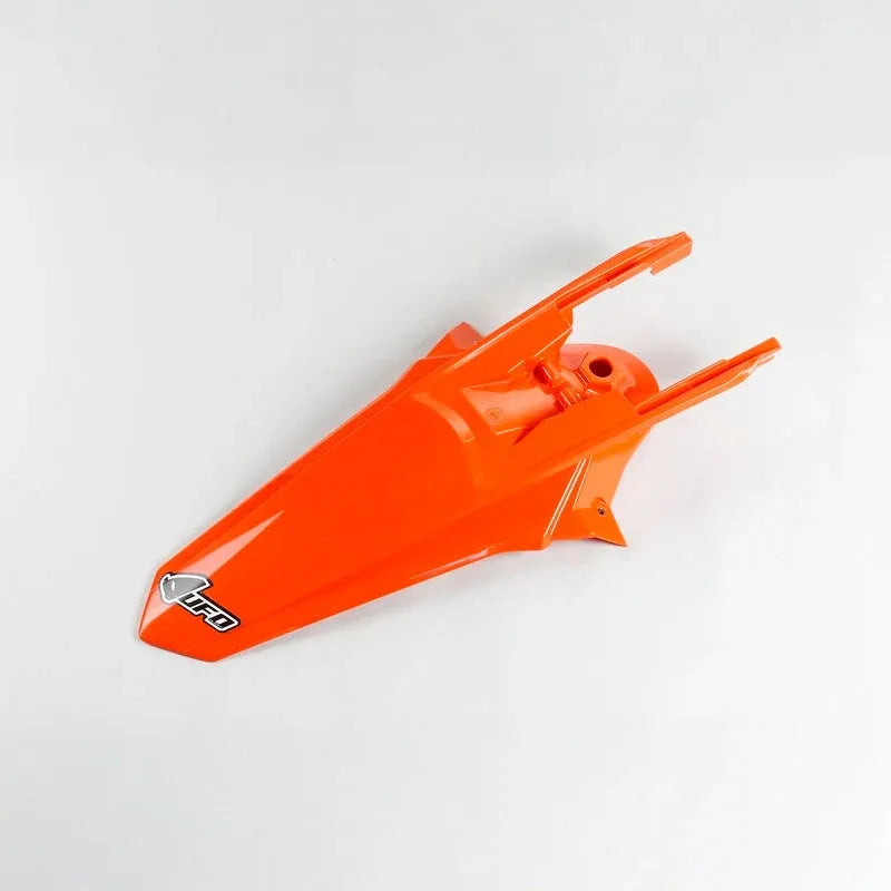 UFO Plast PLASTIC REAR FENDER, ORG/ORG