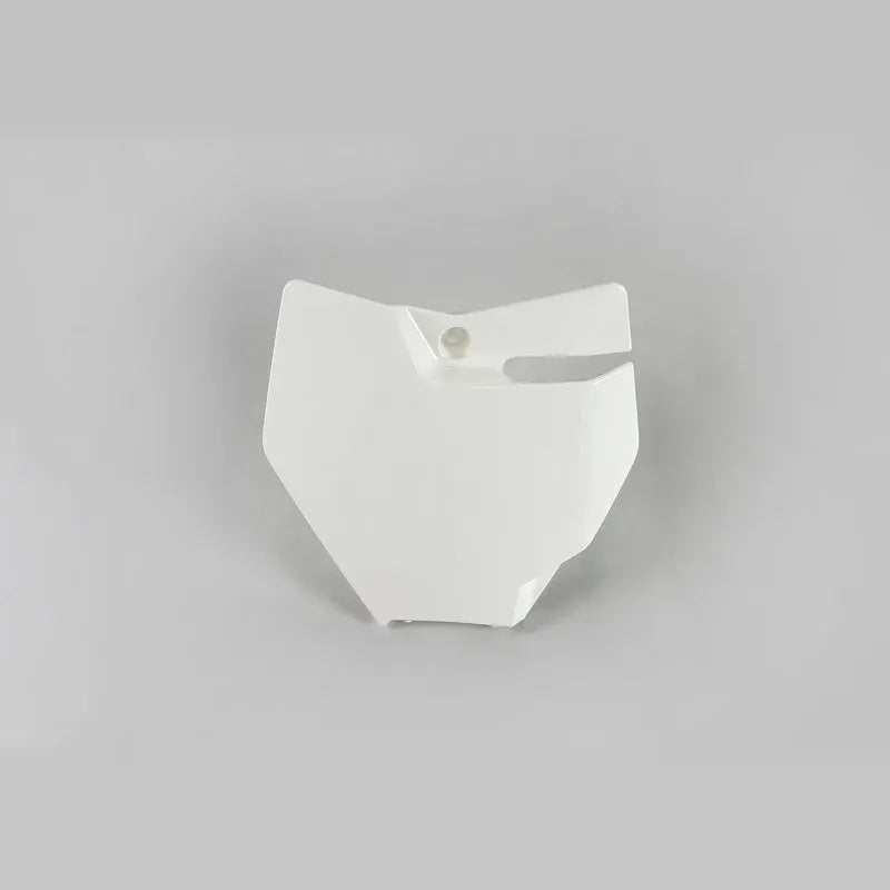 UFO Plast PLASTIC FRONT PLATE, WHT/WHT