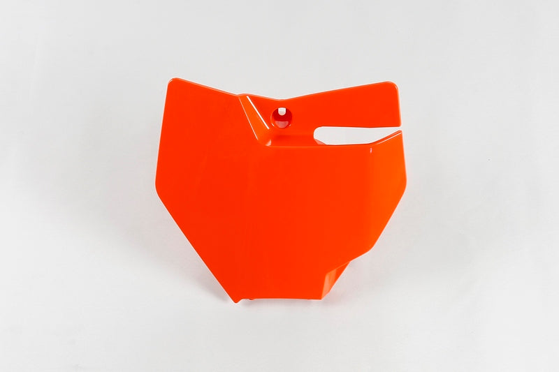 UFO Plast PLASTIC FRONT PLATE, ORG/ORG