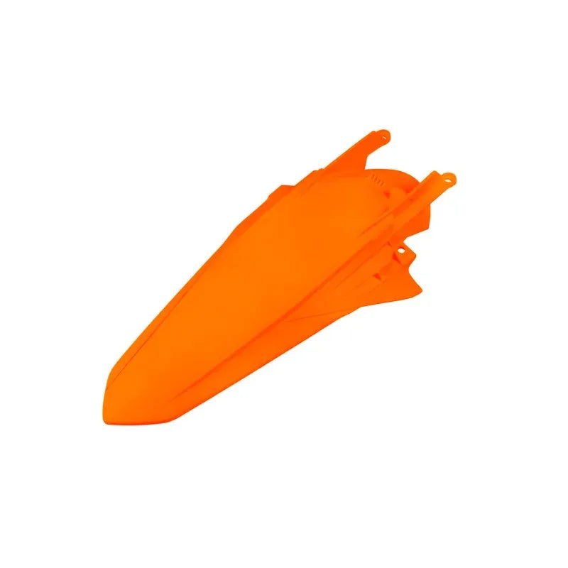 UFO Plast PLASTIC REAR FENDER, ORG/ORG