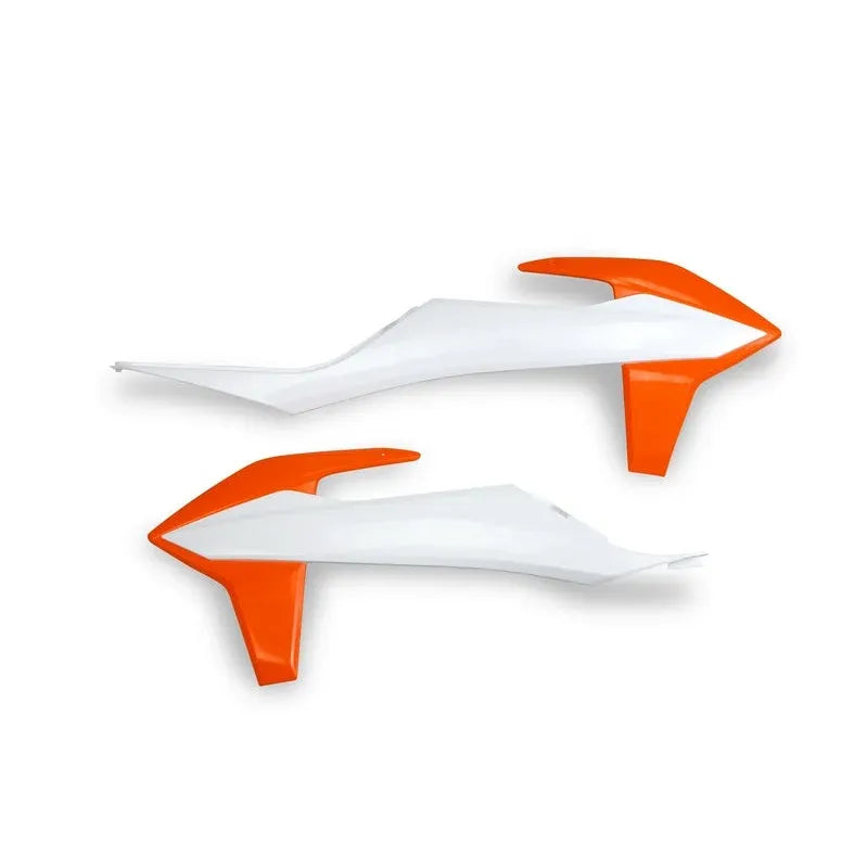 UFO Plast PLASTIC RAD SCOOPS, ORG/WHT