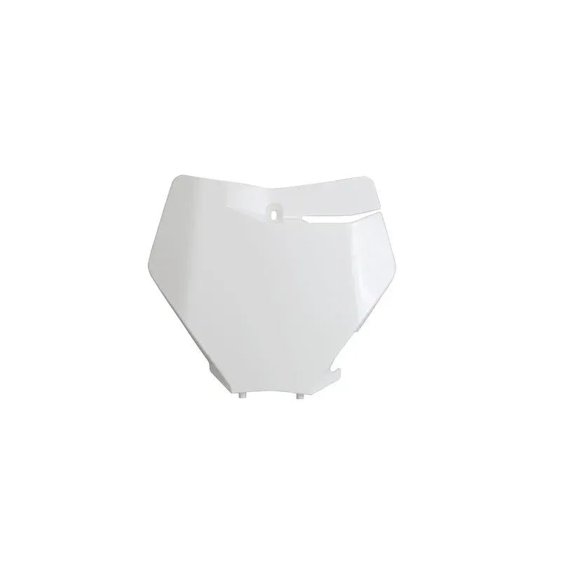 UFO Plast PLASTIC FRONT PLATE, WHT/WHT