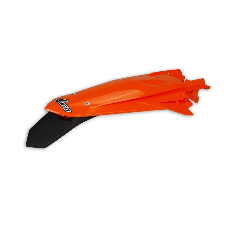 UFO Plast PLASTIC REAR FENDER, ORG/ORG