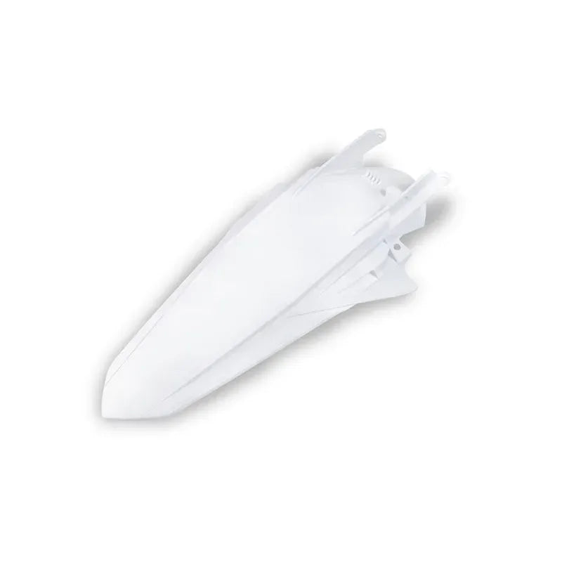 UFO Plast PLASTIC REAR FENDER, WHT/WHT
