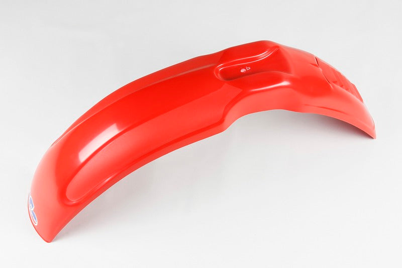 UFO Plast PLASTIC FRONT FENDER, RED/RED