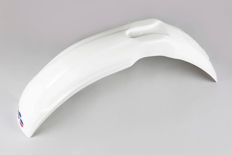 UFO Plast PLASTIC FRONT FENDER, WHT/WHT