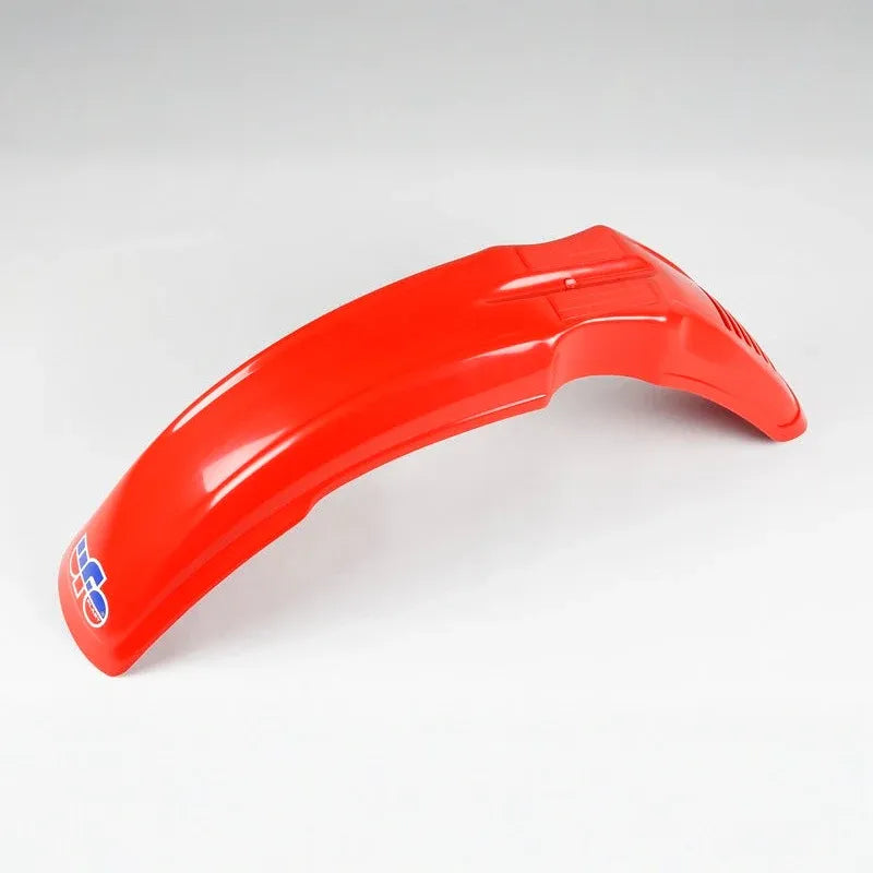 UFO Plast PLASTIC FRONT FENDER, RED/RED