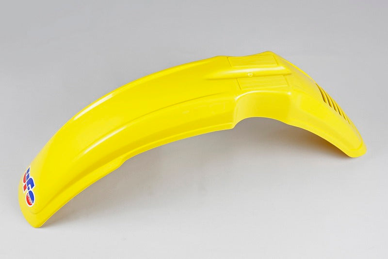 UFO Plast PLASTIC FRONT FENDER, YEL/YEL