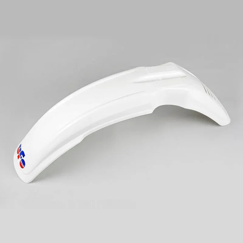 UFO Plast PLASTIC FRONT FENDER, WHT/WHT