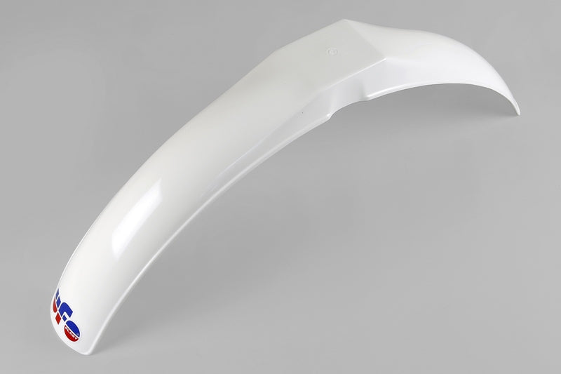 UFO Plast PLASTIC FRONT FENDER, WHT/WHT