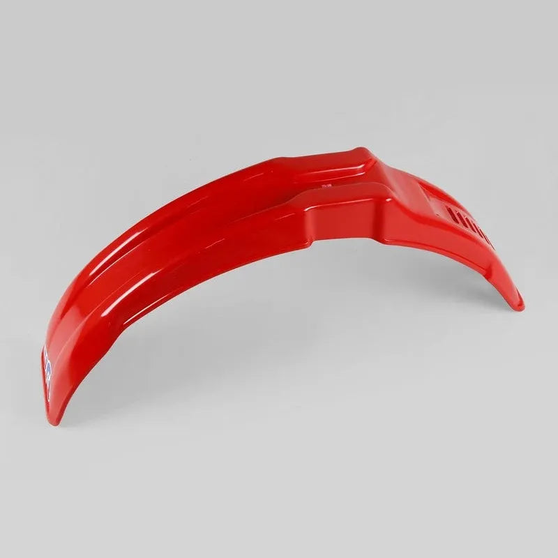 UFO Plast PLASTIC FRONT FENDER, RED/RED