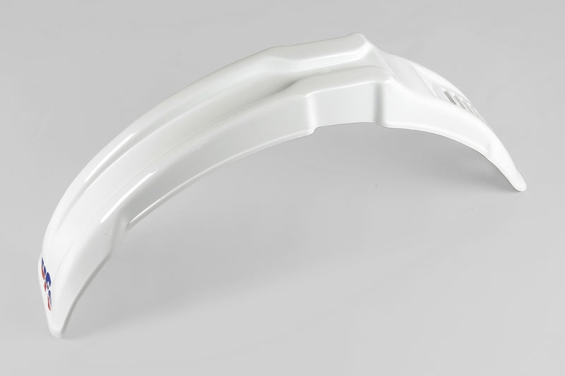 UFO Plast PLASTIC FRONT FENDER, WHT/WHT