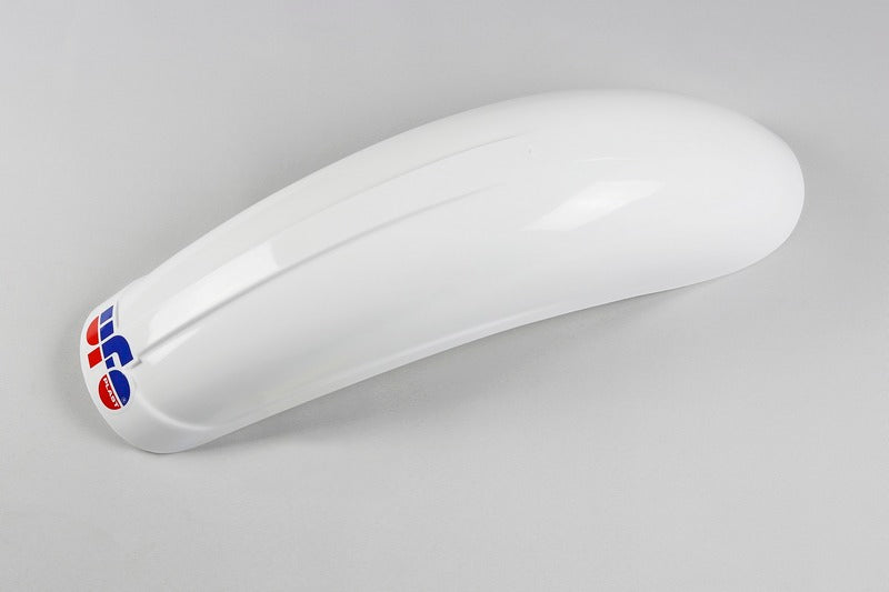 UFO Plast PLASTIC REAR FENDER, WHT/WHT