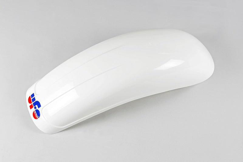 UFO Plast PLASTIC REAR FENDER, WHT/WHT