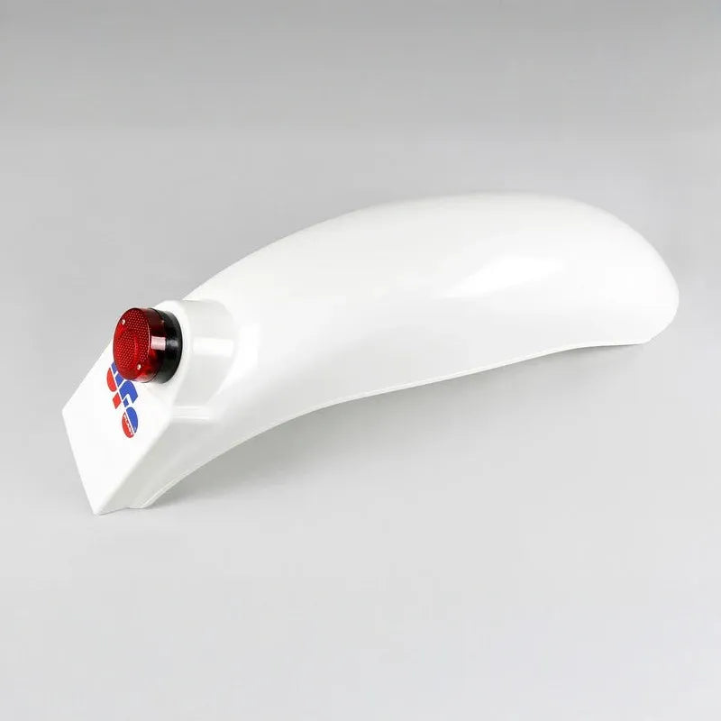 UFO Plast PLASTIC REAR FENDER, WHT/WHT