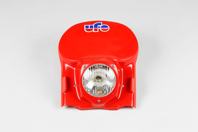 UFO Plast HEADLIGHT VINTAGE, RED/RED