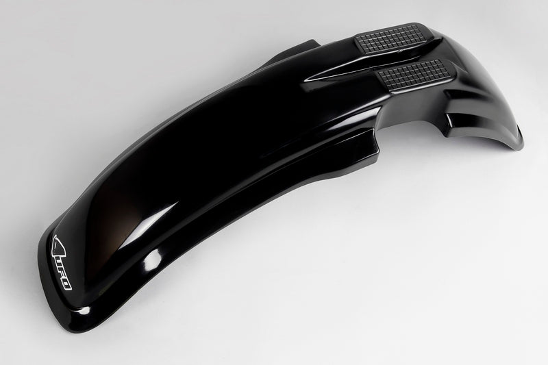 UFO Plast PLASTIC FRONT FENDER, BLK/BLK