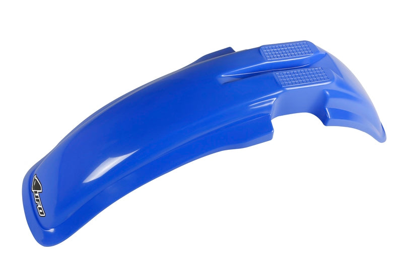 UFO Plast PLASTIC FRONT FENDER, BLUE/BLUE
