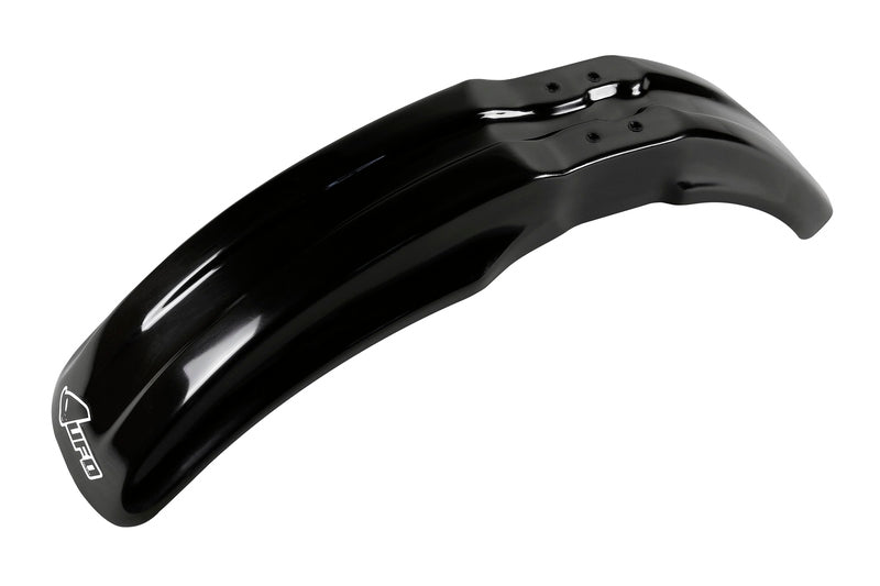 UFO Plast PLASTIC FRONT FENDER, BLK/BLK